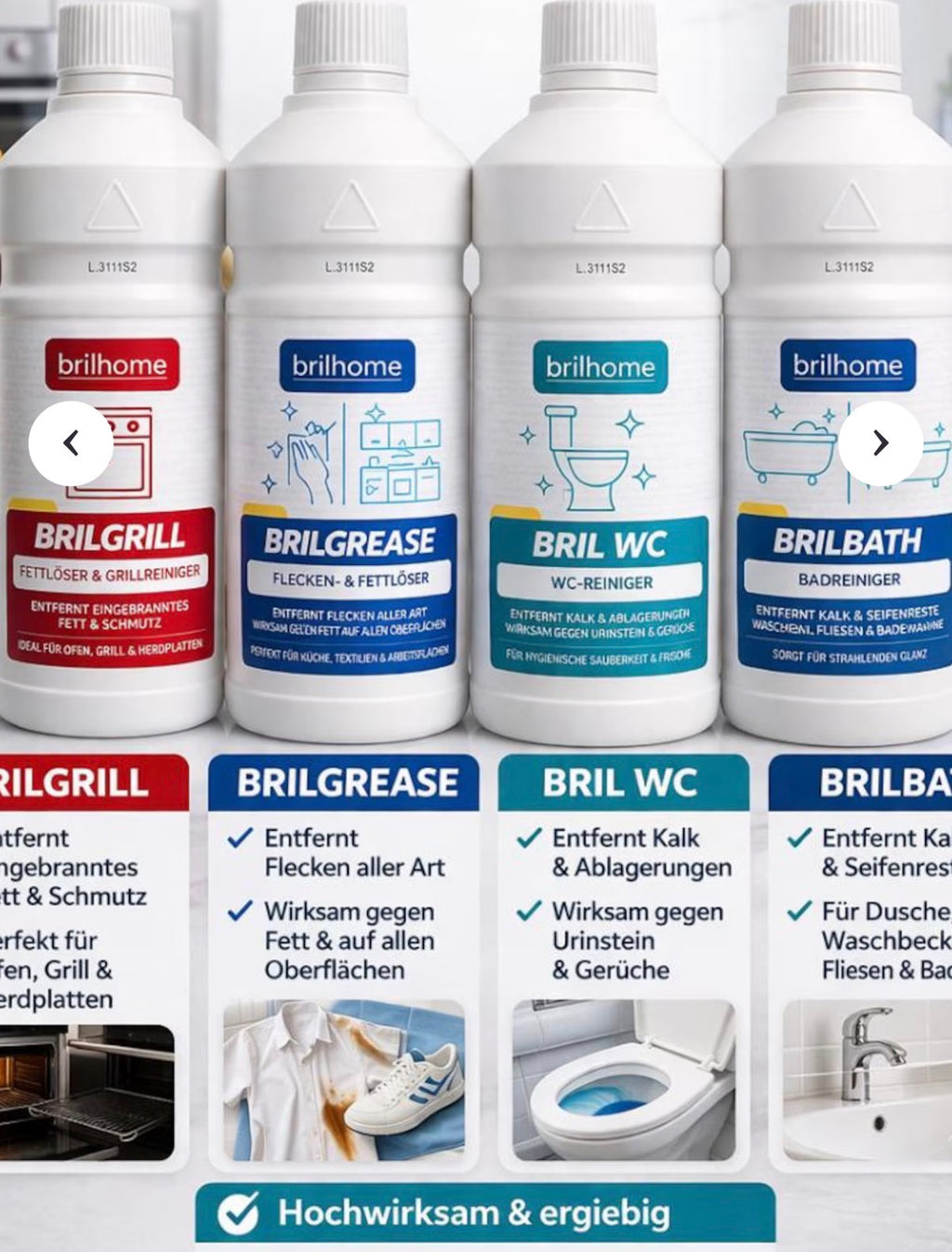 Chogan cleaning products